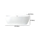 Modern Acrylic Bath Tub Freestanding Matte Finish Bathtub for Home Clearhalo 'Bathroom Remodel & Bathroom Fixtures' 'Bathtubs' 'Home Improvement' 'home_improvement' 'home_improvement_bathtubs' 'Showers & Bathtubs' 1200x1200_621e9642-edd5-41c4-b188-30d4b5ddd38c