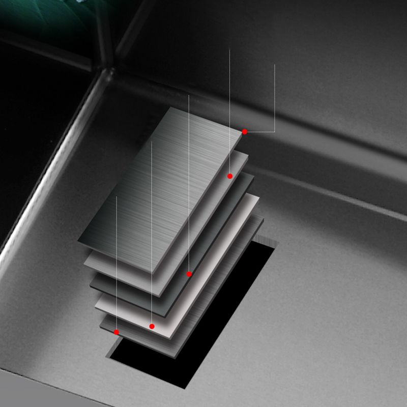 Stainless Steel Kitchen Sink 1-Bowl Kitchen Sink with Faucets Included Clearhalo 'Home Improvement' 'home_improvement' 'home_improvement_kitchen_sinks' 'Kitchen Remodel & Kitchen Fixtures' 'Kitchen Sinks & Faucet Components' 'Kitchen Sinks' 'kitchen_sinks' 1200x1200_62234f88-e528-4c11-a370-786c0e283c71