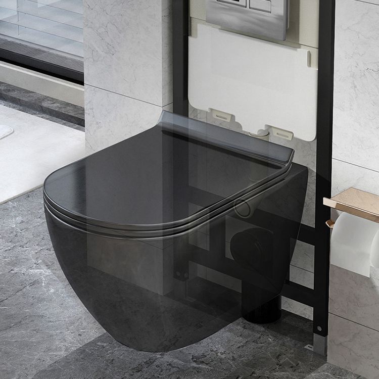 Wall Mount All-In-One Toilet Bowl Porcelain Contemporary Flush Toilet Clearhalo 'Bathroom Remodel & Bathroom Fixtures' 'Home Improvement' 'home_improvement' 'home_improvement_toilets' 'Toilets & Bidets' 'Toilets' 1200x1200_622531d4-6d67-42f7-987b-09a157cfd1ee