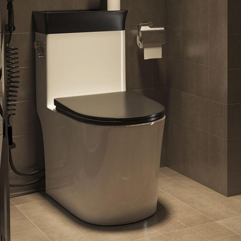1-Piece Elongated Flush Toilet Ceramic Toilet Bowl with Wash Basin Clearhalo 'Bathroom Remodel & Bathroom Fixtures' 'Home Improvement' 'home_improvement' 'home_improvement_toilets' 'Toilets & Bidets' 'Toilets' 1200x1200_6229f2e7-39c6-46bb-8392-8ce3c72ebf3c