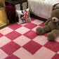 Modern Carpet Floor Tile Plush Cut Interlocking Non-Skid Tiles and Carpet Clearhalo 'Carpet Tiles & Carpet Squares' 'carpet_tiles_carpet_squares' 'Flooring 'Home Improvement' 'home_improvement' 'home_improvement_carpet_tiles_carpet_squares' Walls and Ceiling' 1200x1200_625ff9db-290a-43e8-825f-30387ec740ee