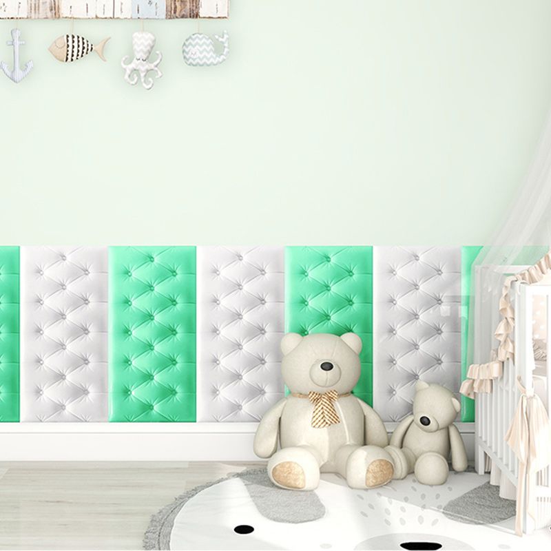 Upholstered Wall Panel Modern Minimalist Home Living Room Bedroom Wall Plate (4-pack) Clearhalo 'Flooring 'Home Improvement' 'home_improvement' 'home_improvement_wall_paneling' 'Wall Paneling' 'wall_paneling' 'Walls & Ceilings' Walls and Ceiling' 1200x1200_62614a7f-65fc-49d5-b349-d4136fab8b64