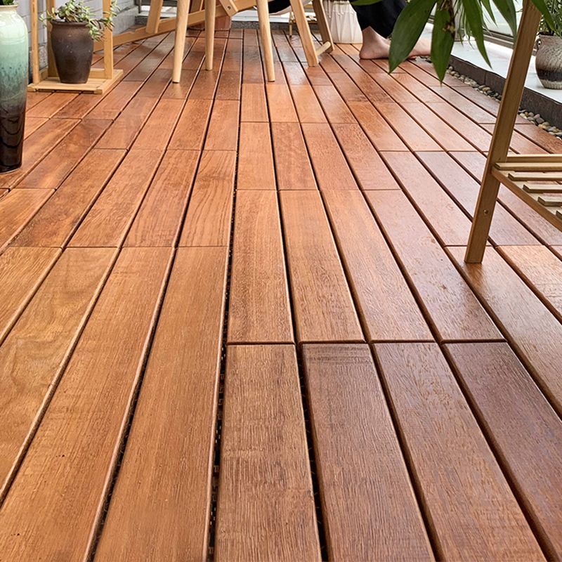 Wood Floor Planks Water Resistant Interlocking Solid Wood Plank Flooring Clearhalo 'Flooring 'Hardwood Flooring' 'hardwood_flooring' 'Home Improvement' 'home_improvement' 'home_improvement_hardwood_flooring' Walls and Ceiling' 1200x1200_62816849-ac24-4d0a-a981-7dde0099108c