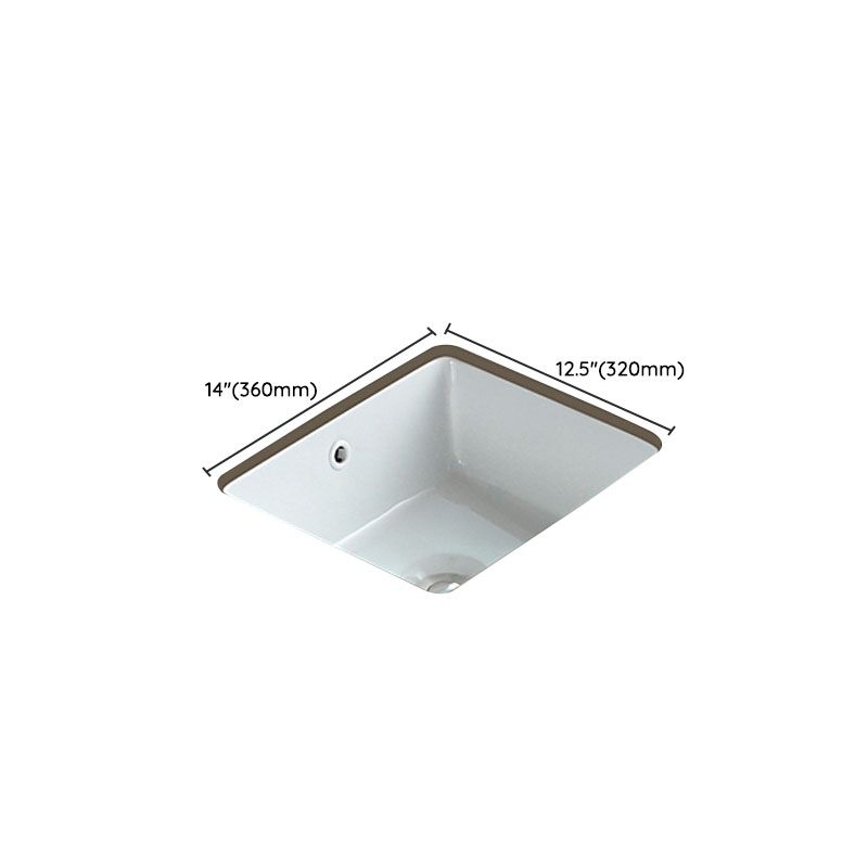 Traditional Undermount Bathroom Sink Porcelain with Overflow Basin Sink Clearhalo 'Bathroom Remodel & Bathroom Fixtures' 'Bathroom Sinks & Faucet Components' 'Bathroom Sinks' 'bathroom_sink' 'Home Improvement' 'home_improvement' 'home_improvement_bathroom_sink' 1200x1200_62824d90-750e-4b5b-8e2b-e45a1b777824