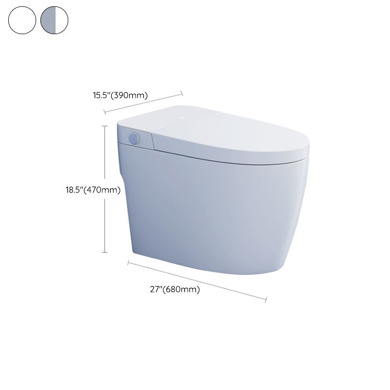 White Elongated Floor Standing Bidet Home Deodorizing Ceramic Smart Toilet Clearhalo 'Bathroom Remodel & Bathroom Fixtures' 'Bidets' 'Home Improvement' 'home_improvement' 'home_improvement_bidets' 'Toilets & Bidets' 1200x1200_62aaa436-4891-495c-9b38-9039252ea35f