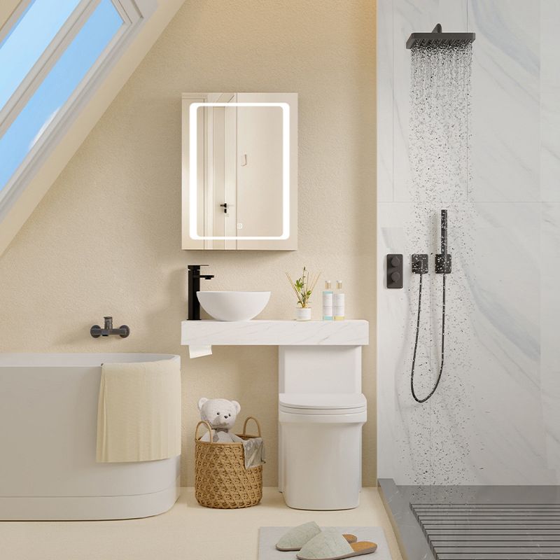 Modern One Piece Toilet Bowl White Urine Toilet with Seat for Bathroom Clearhalo 'Bathroom Remodel & Bathroom Fixtures' 'Home Improvement' 'home_improvement' 'home_improvement_toilets' 'Toilets & Bidets' 'Toilets' 1200x1200_62ab7748-cc96-4e05-89cf-7abda15e921b