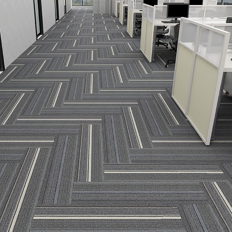 Modern Carpet Tiles Level Loop Glue Down Fade Resistant Carpet Tile Clearhalo 'Carpet Tiles & Carpet Squares' 'carpet_tiles_carpet_squares' 'Flooring 'Home Improvement' 'home_improvement' 'home_improvement_carpet_tiles_carpet_squares' Walls and Ceiling' 1200x1200_62c79160-3ab4-48e5-96d6-2d73882dc079