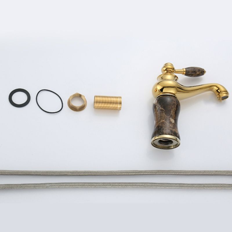 Luxury Vessel Faucet Lever Handle Low Arc Vessel Sink Bathroom Faucet Clearhalo 'Bathroom Remodel & Bathroom Fixtures' 'Bathroom Sink Faucets' 'Bathroom Sinks & Faucet Components' 'bathroom_sink_faucets' 'Home Improvement' 'home_improvement' 'home_improvement_bathroom_sink_faucets' 1200x1200_631364e0-85f3-49e9-9fa0-debcb5cf2e1a