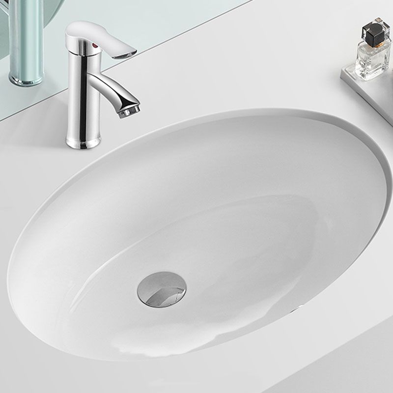 Bathroom Sink Ceramic White Round Anti-spill Sink with Faucet Clearhalo 'Bathroom Remodel & Bathroom Fixtures' 'Bathroom Sinks & Faucet Components' 'Bathroom Sinks' 'bathroom_sink' 'Home Improvement' 'home_improvement' 'home_improvement_bathroom_sink' 1200x1200_63248299-f530-44e9-8c9f-203fa1059a48