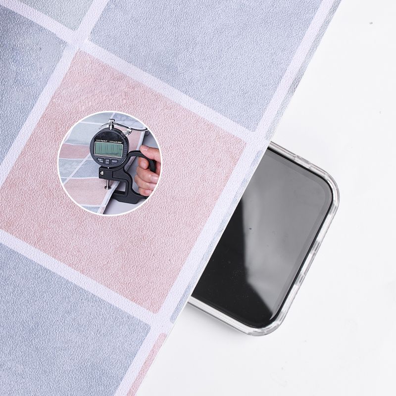 Grid Mosaic Peel & Stick Tile Scratch Resistant Wallpaper for Bathroom Backsplash Clearhalo 'Flooring 'Home Improvement' 'home_improvement' 'home_improvement_peel_stick_blacksplash' 'Peel & Stick Backsplash Tile' 'peel_stick_blacksplash' 'Walls & Ceilings' Walls and Ceiling' 1200x1200_6325cc82-66aa-4b9c-924c-c1adb36839dc