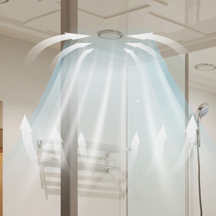 Modern Shower Stall Tempered Glass with Towel Bar Single Sliding Shower Enclosure Clearhalo 'Bathroom Remodel & Bathroom Fixtures' 'Home Improvement' 'home_improvement' 'home_improvement_shower_stalls_enclosures' 'Shower Stalls & Enclosures' 'shower_stalls_enclosures' 'Showers & Bathtubs' 1200x1200_63948120-2730-4b36-a396-14428caba871