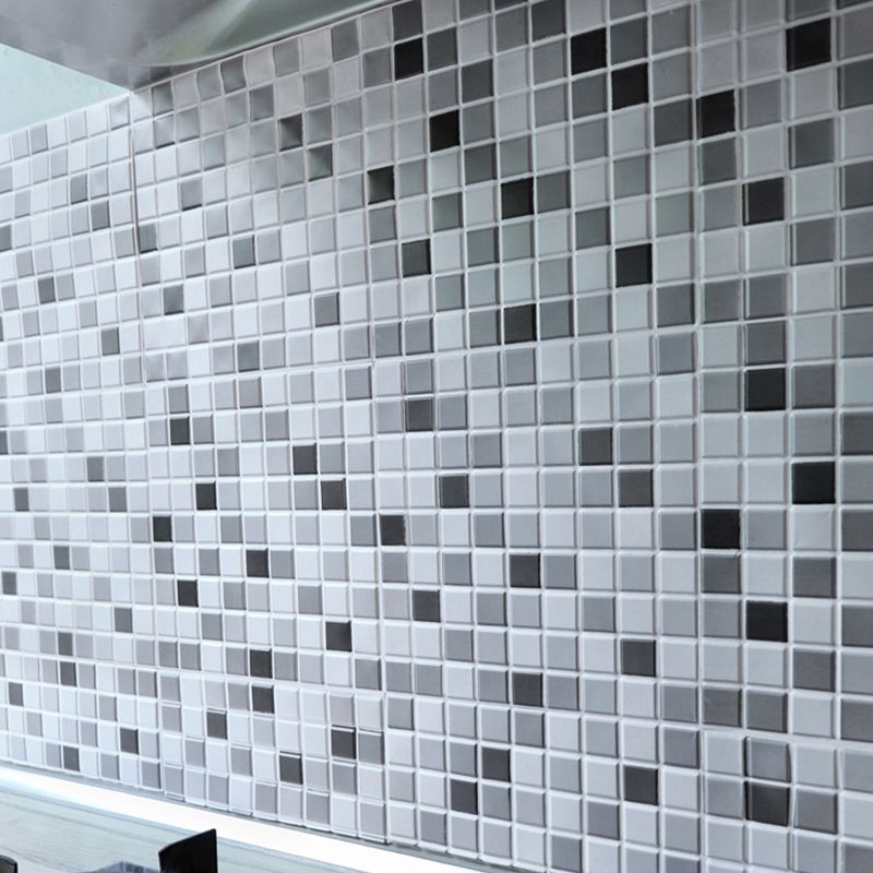 Waterproof Peel & Stick PVC Mosaic Tile Mosaic Tile Wallpaper Clearhalo 'Flooring 'Home Improvement' 'home_improvement' 'home_improvement_peel_stick_blacksplash' 'Peel & Stick Backsplash Tile' 'peel_stick_blacksplash' 'Walls & Ceilings' Walls and Ceiling' 1200x1200_63e0c48a-b935-4312-8ab5-e9d1f5917a64