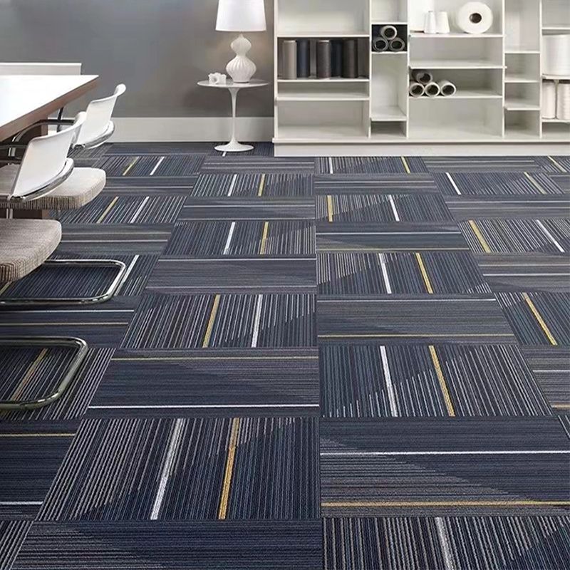 Carpet Tile Non-Skid Fade Resistant Geometry Self-Stick Peel and Stick Carpet Tiles Clearhalo 'Carpet Tiles & Carpet Squares' 'carpet_tiles_carpet_squares' 'Flooring 'Home Improvement' 'home_improvement' 'home_improvement_carpet_tiles_carpet_squares' Walls and Ceiling' 1200x1200_63fcf5d6-6f0e-45b0-95b1-ad089779a23e