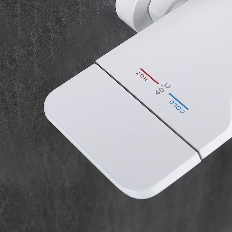 Wall Mounted Shower Metal Shower Faucet Arm Shower System with Slide Bar Clearhalo 'Bathroom Remodel & Bathroom Fixtures' 'Home Improvement' 'home_improvement' 'home_improvement_shower_faucets' 'Shower Faucets & Systems' 'shower_faucets' 'Showers & Bathtubs Plumbing' 'Showers & Bathtubs' 1200x1200_64009348-22fa-4be3-9d0f-aee74482c6f3