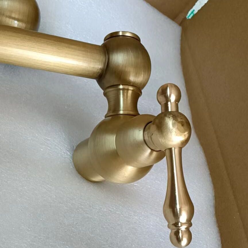 Contemporary Kitchen Bar Faucet Foldable Swivel Spout 1-Hole Kitchen Faucet Clearhalo 'Home Improvement' 'home_improvement' 'home_improvement_kitchen_faucets' 'Kitchen Faucets' 'Kitchen Remodel & Kitchen Fixtures' 'Kitchen Sinks & Faucet Components' 'kitchen_faucets' 1200x1200_6406fcb7-a4d1-4080-a9e7-7549f85ae1cf