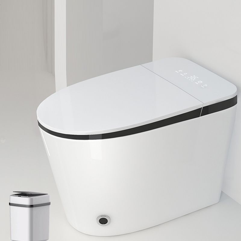 Modern Floor Mounted Toilet Bowl Porcelain Siphon Jet All In One Toilet Clearhalo 'Bathroom Remodel & Bathroom Fixtures' 'Home Improvement' 'home_improvement' 'home_improvement_toilets' 'Toilets & Bidets' 'Toilets' 1200x1200_6418e450-ac8a-41b8-b499-8f4b3b389d59