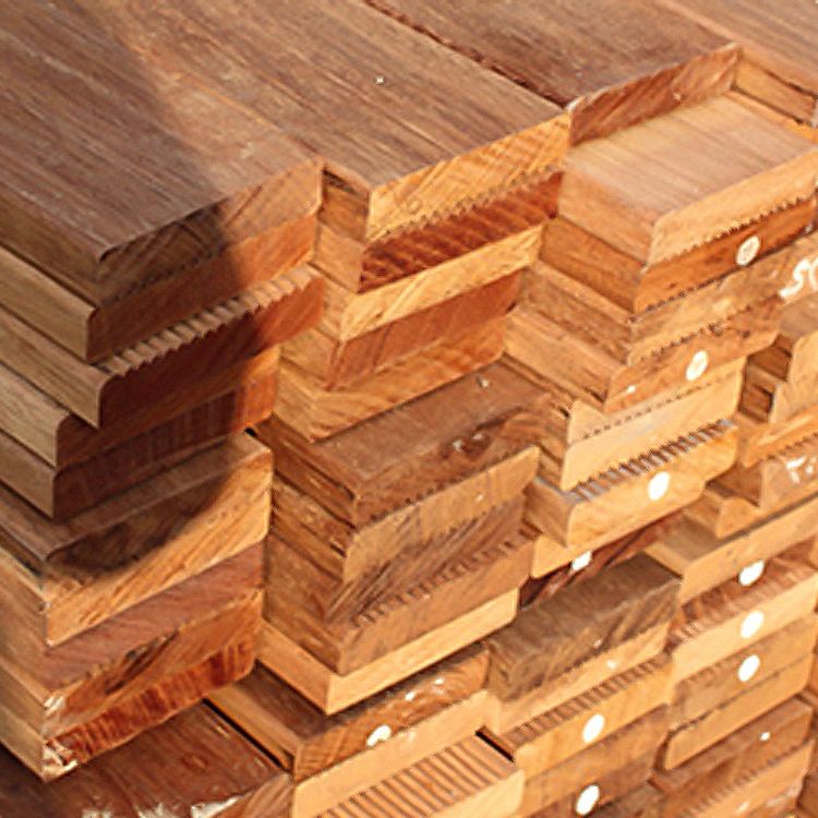 Modern Solid Hardwood Flooring Merbau Wood Side Trim Piece for Patio Clearhalo 'Flooring 'Hardwood Flooring' 'hardwood_flooring' 'Home Improvement' 'home_improvement' 'home_improvement_hardwood_flooring' Walls and Ceiling' 1200x1200_6455e812-dfbe-4dea-9a93-55e52e9e2655