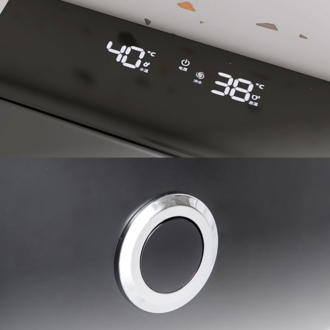 Contemporary White/black/ Gray Electronic Toilet Elongated Wall Hung Toilet Set Clearhalo 'Bathroom Remodel & Bathroom Fixtures' 'Bidets' 'Home Improvement' 'home_improvement' 'home_improvement_bidets' 'Toilets & Bidets' 1200x1200_645e48e2-c9ea-4c63-a7b0-f108b314b791