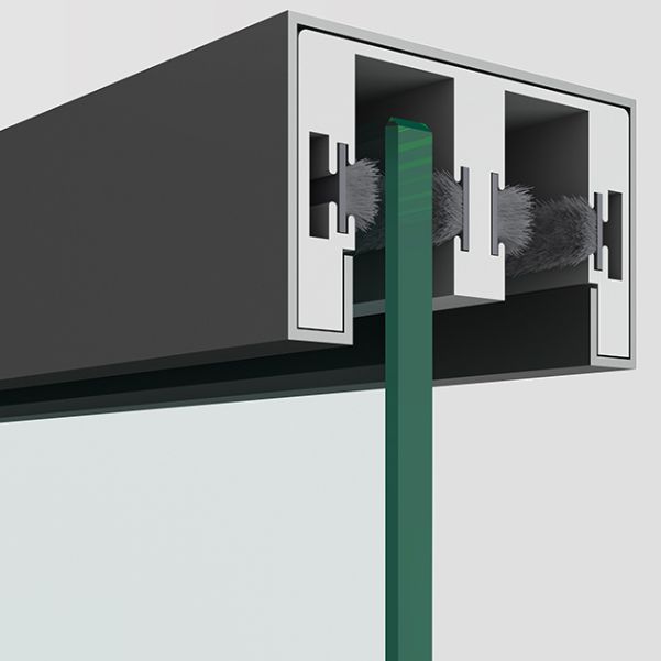 Tempered Shower Bath Door Double Sliding Shower Door with 2 Handle Clearhalo 'Bathroom Remodel & Bathroom Fixtures' 'Home Improvement' 'home_improvement' 'home_improvement_shower_tub_doors' 'Shower and Tub Doors' 'shower_tub_doors' 'Showers & Bathtubs' 1200x1200_649807e1-c3df-47a6-aa60-cb1f4df13339