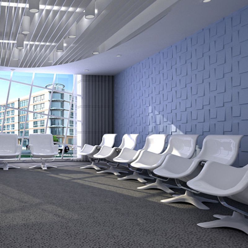 Modern Square Wall Paneling Peel and Stick Geometric Pattern Wall Paneling Clearhalo 'Flooring 'Home Improvement' 'home_improvement' 'home_improvement_wall_paneling' 'Wall Paneling' 'wall_paneling' 'Walls & Ceilings' Walls and Ceiling' 1200x1200_64a08094-8ff2-4cb9-ba66-43c88774ee83