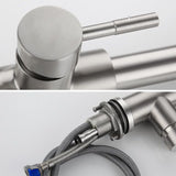 High Arch Standard Kitchen Faucet Lead Free Swivel Spout with Pull Out Sprayer Clearhalo 'Home Improvement' 'home_improvement' 'home_improvement_kitchen_faucets' 'Kitchen Faucets' 'Kitchen Remodel & Kitchen Fixtures' 'Kitchen Sinks & Faucet Components' 'kitchen_faucets' 1200x1200_64b5cb2e-d401-4fb9-9b76-6a3327c14f13