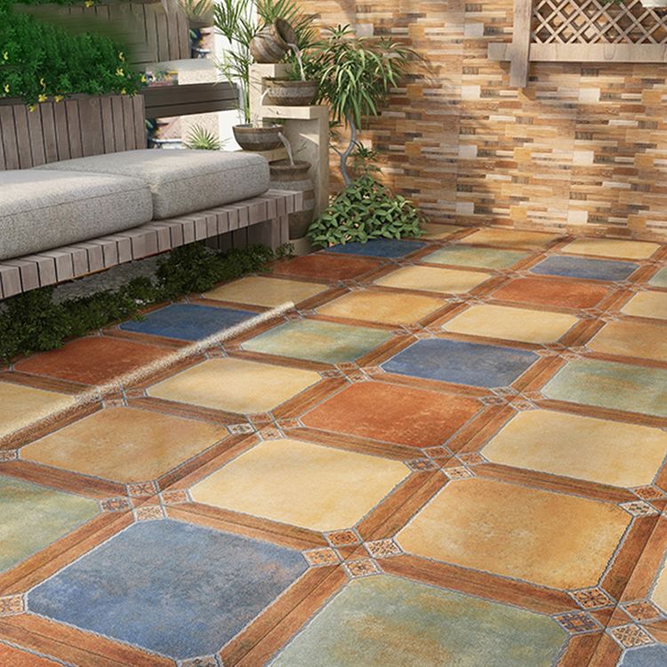 Square Mixed Material Singular Tile 24" x 24" for Outdoor Floor Clearhalo 'Floor Tiles & Wall Tiles' 'floor_tiles_wall_tiles' 'Flooring 'Home Improvement' 'home_improvement' 'home_improvement_floor_tiles_wall_tiles' Walls and Ceiling' 1200x1200_64e55da4-d6ce-46cc-af29-1973bfa66137