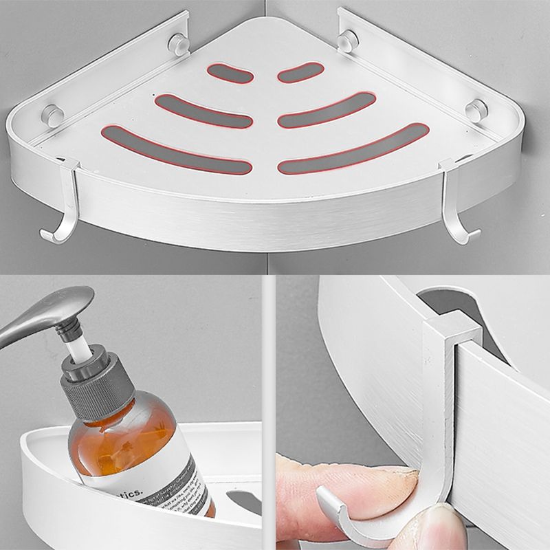 Modern Bathroom Accessories Hardware Set White Metal Bathroom Accessory Kit Clearhalo 'Bathroom Hardware Sets' 'Bathroom Hardware' 'Bathroom Remodel & Bathroom Fixtures' 'bathroom_hardware_sets' 'Home Improvement' 'home_improvement' 'home_improvement_bathroom_hardware_sets' 1200x1200_64f82e82-dcf7-44e3-aa0b-dbd8da3c3b61