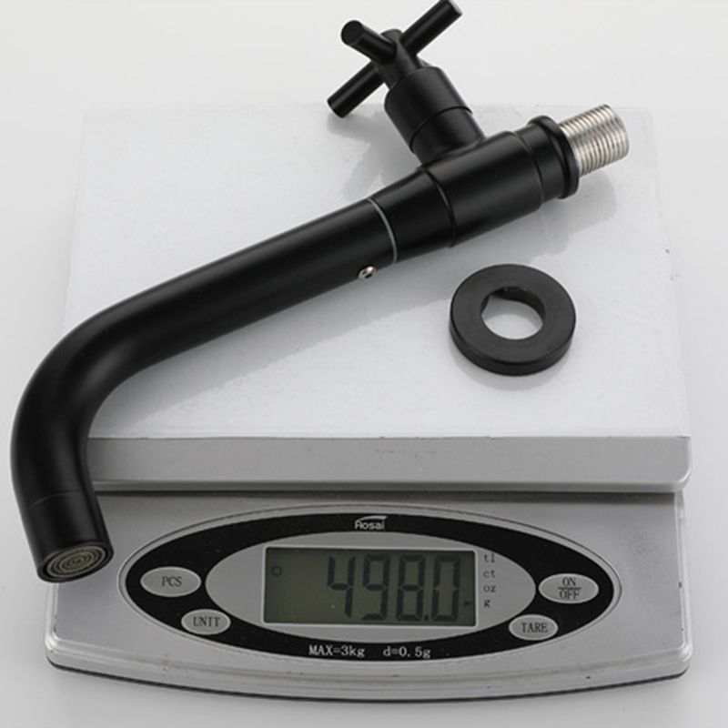 Modern 1-Handle Bathroom Sink Faucet 1 Hole Wall Mounted Bathroom Faucet Clearhalo 'Bathroom Remodel & Bathroom Fixtures' 'Bathroom Sink Faucets' 'Bathroom Sinks & Faucet Components' 'bathroom_sink_faucets' 'Home Improvement' 'home_improvement' 'home_improvement_bathroom_sink_faucets' 1200x1200_65010353-80be-480c-82df-dea4cf498bdd