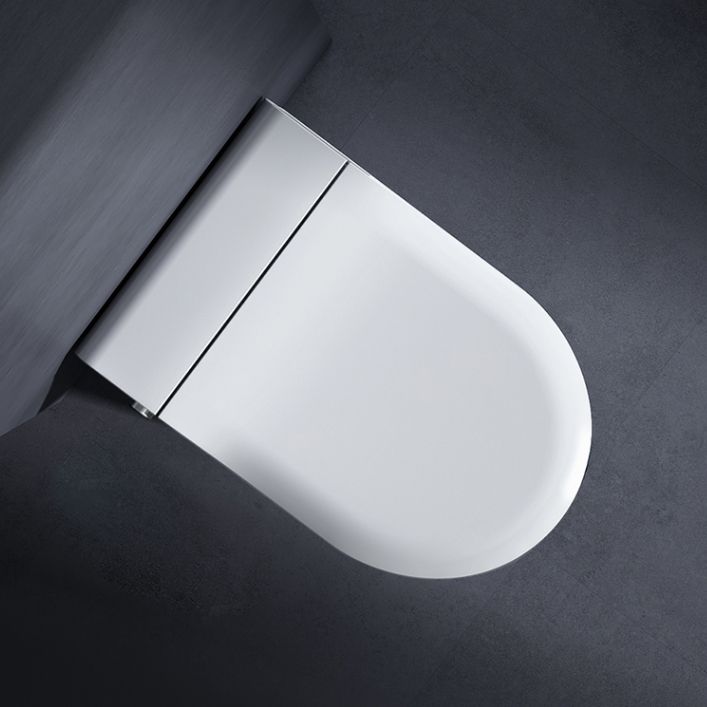 Elongated Contemporary Wall Hung Toilet Set with Wireless Remote Control Clearhalo 'Bathroom Remodel & Bathroom Fixtures' 'Bidets' 'Home Improvement' 'home_improvement' 'home_improvement_bidets' 'Toilets & Bidets' 1200x1200_65123820-b0d7-4b8f-a7dc-391cf2c99197