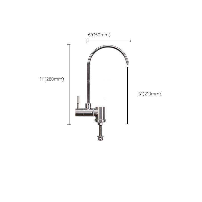 Modern Kitchen Faucet 1-Handle Bar Faucet without Soap Dispenser Clearhalo 'Home Improvement' 'home_improvement' 'home_improvement_kitchen_faucets' 'Kitchen Faucets' 'Kitchen Remodel & Kitchen Fixtures' 'Kitchen Sinks & Faucet Components' 'kitchen_faucets' 1200x1200_6513810b-6b19-4ed0-bef9-dba5f6d511e1