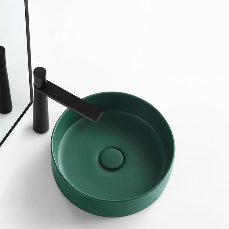 Porcelain Green and Grey Trough Bathroom Sink Modern Trough Bathroom Sink Clearhalo 'Bathroom Remodel & Bathroom Fixtures' 'Bathroom Sinks & Faucet Components' 'Bathroom Sinks' 'bathroom_sink' 'Home Improvement' 'home_improvement' 'home_improvement_bathroom_sink' 1200x1200_6528b94d-2538-4c98-ac69-d368cb48460c