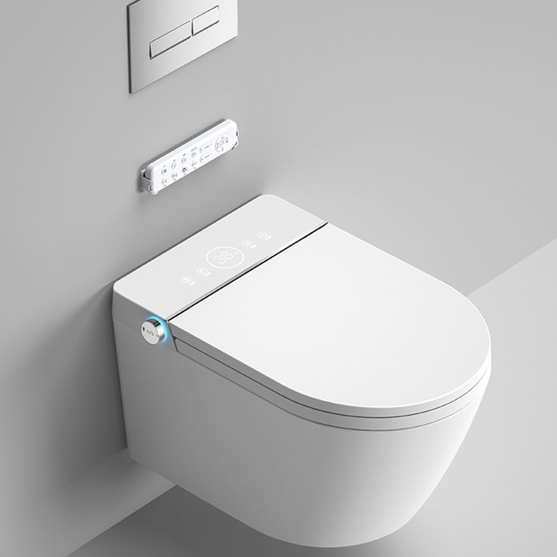 Unlimited Warm WaterWall Hung Toilet in White 14.95 inch Long Clearhalo 'Bathroom Remodel & Bathroom Fixtures' 'Bidets' 'Home Improvement' 'home_improvement' 'home_improvement_bidets' 'Toilets & Bidets' 1200x1200_653f05dd-f2d9-47a7-b886-2f06a1fb1e3a