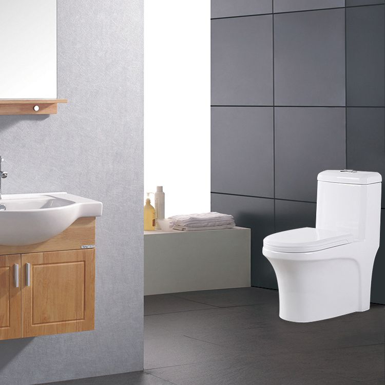 Modern Elongated Toilet Bowl White Flush Toilet with Seat for Bathroom Clearhalo 'Bathroom Remodel & Bathroom Fixtures' 'Home Improvement' 'home_improvement' 'home_improvement_toilets' 'Toilets & Bidets' 'Toilets' 1200x1200_6541197a-6a30-4eee-b220-0e8a05458cf3