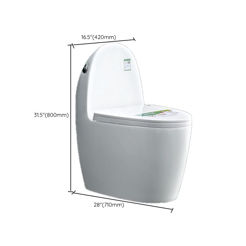 Contemporary 1 Piece Flush Toilet Floor Mounted Urine Toilet (Spray Gun not Included) Clearhalo 'Bathroom Remodel & Bathroom Fixtures' 'Home Improvement' 'home_improvement' 'home_improvement_toilets' 'Toilets & Bidets' 'Toilets' 1200x1200_6554f68b-b5c8-449b-bc7b-362e18229b05