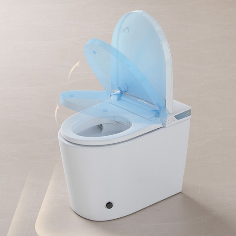 Contemporary with Heated Seat Elongated Ceramic Floor Standing Bidet Clearhalo 'Bathroom Remodel & Bathroom Fixtures' 'Bidets' 'Home Improvement' 'home_improvement' 'home_improvement_bidets' 'Toilets & Bidets' 1200x1200_655a3e12-c96a-4313-a300-cfead1543b01