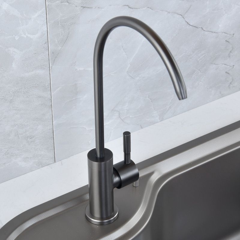 Pull Down 1-Hold Single Handle Kitchen Faucet High Arch Water Filler Clearhalo 'Home Improvement' 'home_improvement' 'home_improvement_kitchen_faucets' 'Kitchen Faucets' 'Kitchen Remodel & Kitchen Fixtures' 'Kitchen Sinks & Faucet Components' 'kitchen_faucets' 1200x1200_6561dd9c-4735-4075-a5cd-ad61eaa807f8
