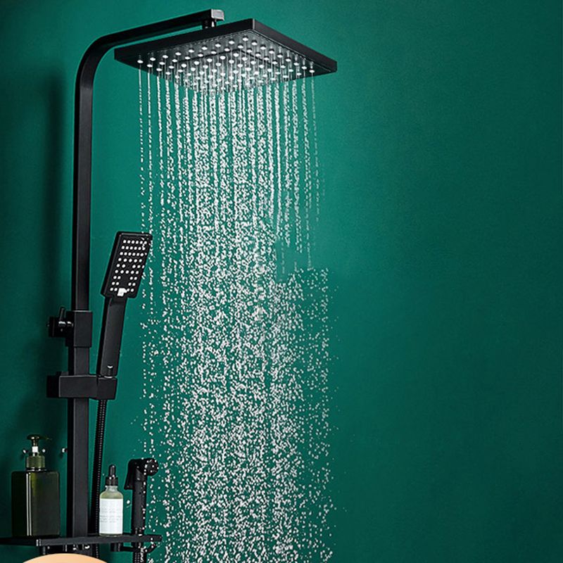 Contemporary Style Shower System Spot Resist Wall Mounted Copper Shower System Clearhalo 'Bathroom Remodel & Bathroom Fixtures' 'Home Improvement' 'home_improvement' 'home_improvement_shower_faucets' 'Shower Faucets & Systems' 'shower_faucets' 'Showers & Bathtubs Plumbing' 'Showers & Bathtubs' 1200x1200_656d892c-45b9-44a3-9c35-31a88e5ffd40