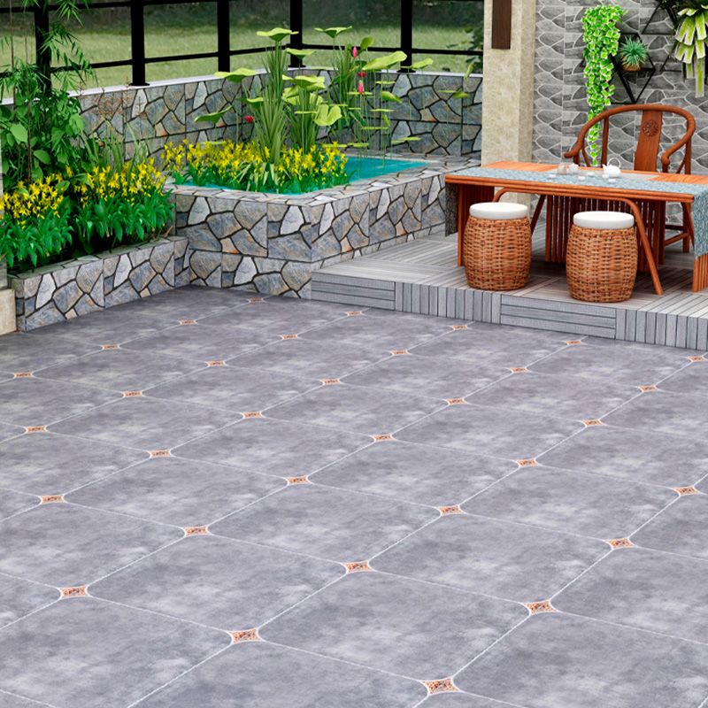 Outdoor Floor Wall Tile Ceramic Square Straight Edge Floor Wall Tile Clearhalo 'Floor Tiles & Wall Tiles' 'floor_tiles_wall_tiles' 'Flooring 'Home Improvement' 'home_improvement' 'home_improvement_floor_tiles_wall_tiles' Walls and Ceiling' 1200x1200_65851ff7-9f88-4b8d-8bb6-b0bb52f69ee0