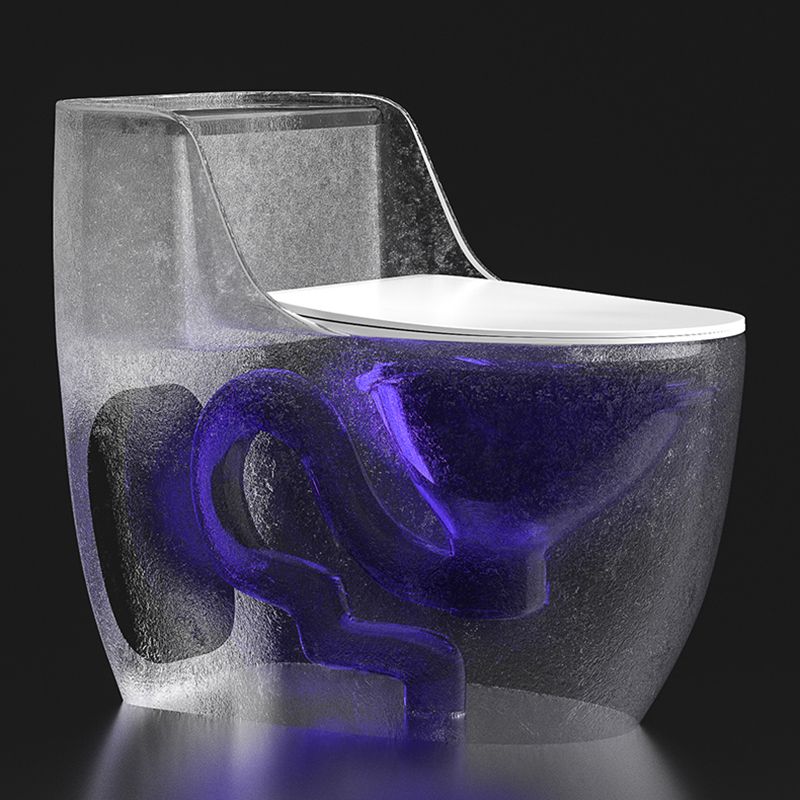 Modern Floor Mounted Ceramic Toilet One Piece Flush Toilet with Toilet Seat Clearhalo 'Bathroom Remodel & Bathroom Fixtures' 'Home Improvement' 'home_improvement' 'home_improvement_toilets' 'Toilets & Bidets' 'Toilets' 1200x1200_6599429f-0316-4cab-9115-11ffbccb5068