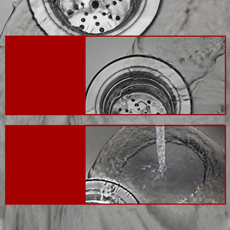 Modern Kitchen Bar Sink Stainless Steel with Drain Strainer Kit and Soap Dispenser Sink Clearhalo 'Home Improvement' 'home_improvement' 'home_improvement_kitchen_sinks' 'Kitchen Remodel & Kitchen Fixtures' 'Kitchen Sinks & Faucet Components' 'Kitchen Sinks' 'kitchen_sinks' 1200x1200_65a427cd-2e8b-4297-b637-023e764cf449