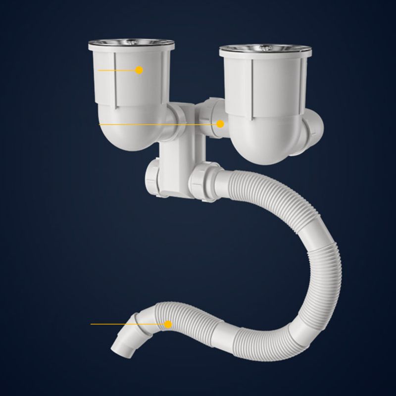 Modern Style Kitchen Sink Drop-In Quartz Kitchen Double Sink with Drain Assembly Clearhalo 'Home Improvement' 'home_improvement' 'home_improvement_kitchen_sinks' 'Kitchen Remodel & Kitchen Fixtures' 'Kitchen Sinks & Faucet Components' 'Kitchen Sinks' 'kitchen_sinks' 1200x1200_65dbdb39-6167-49ea-b0fb-f9f5336b93cd