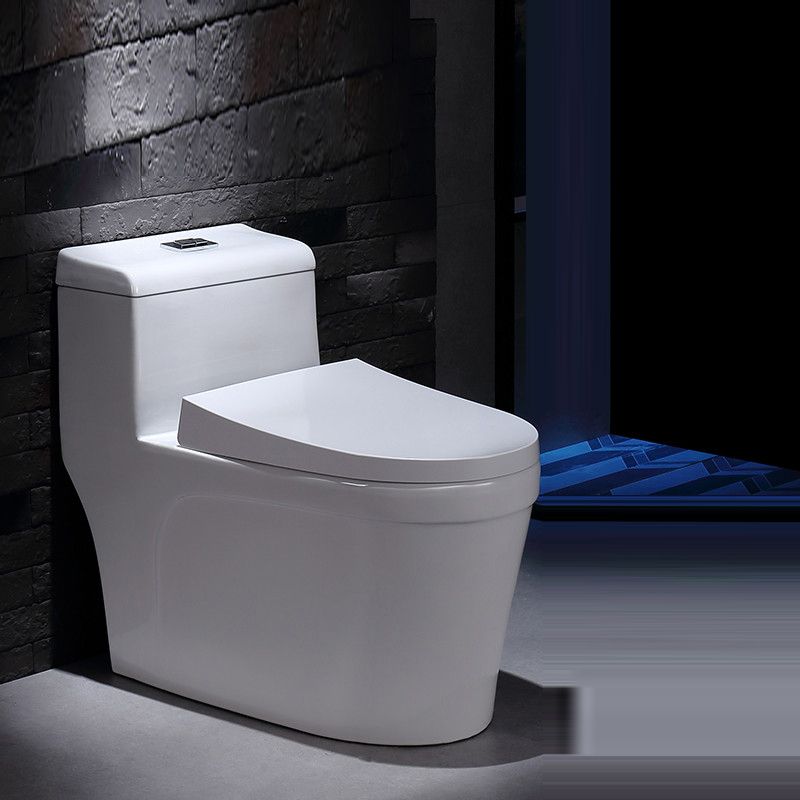 Porcelain Modern Toilet Floor Mounted One Piece Toilet Bowl Toilet Clearhalo 'Bathroom Remodel & Bathroom Fixtures' 'Home Improvement' 'home_improvement' 'home_improvement_toilets' 'Toilets & Bidets' 'Toilets' 1200x1200_65e5b662-46ec-4356-ae69-f747aac3e576