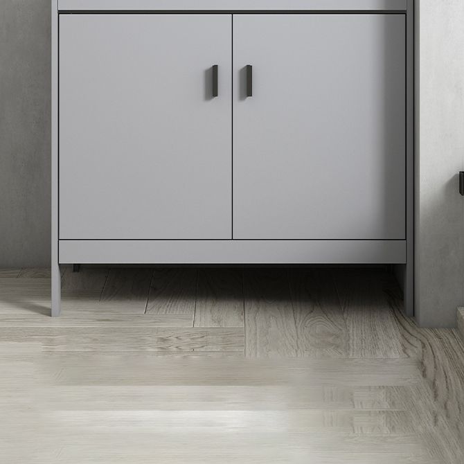 Modern Bathroom Vanity Set Freestanding Single-Sink Bathroom Sink Vanity Clearhalo 'Bathroom Remodel & Bathroom Fixtures' 'Bathroom Vanities' 'bathroom_vanities' 'Home Improvement' 'home_improvement' 'home_improvement_bathroom_vanities' 1200x1200_66039601-dcdc-4d86-bc4d-496d9a4ae821