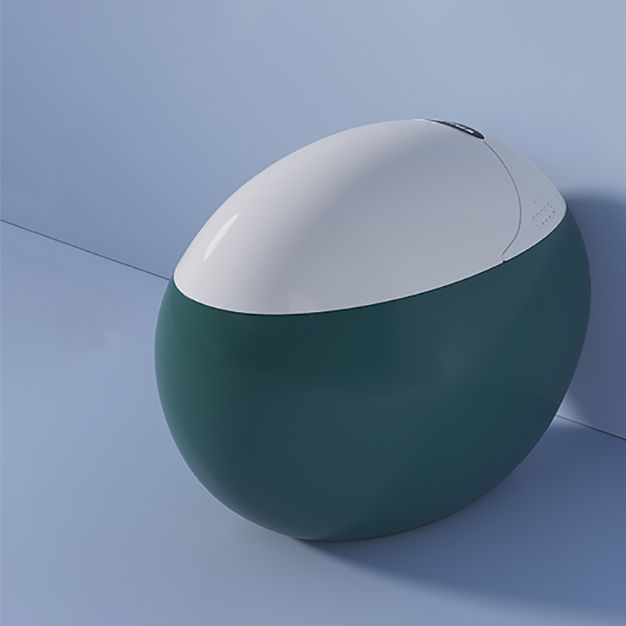 Contemporary Round Floor Mount Bidet with Heated Seat and Remote Control Included Clearhalo 'Bathroom Remodel & Bathroom Fixtures' 'Bidets' 'Home Improvement' 'home_improvement' 'home_improvement_bidets' 'Toilets & Bidets' 1200x1200_663ae5c9-cce4-4c35-84a8-4d5899d31a19