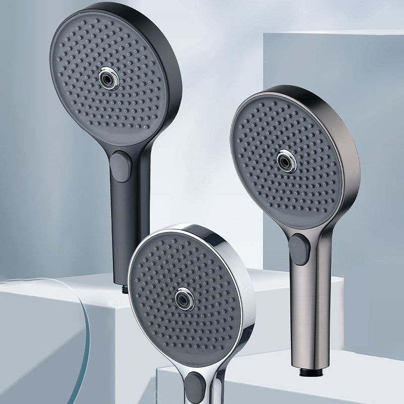 Round Shower Head Combo Modern Rain Fall Handheld Shower Head Clearhalo 'Bathroom Remodel & Bathroom Fixtures' 'Home Improvement' 'home_improvement' 'home_improvement_shower_heads' 'Shower Heads' 'shower_heads' 'Showers & Bathtubs Plumbing' 'Showers & Bathtubs' 1200x1200_66406505-9ca5-4cc6-b2a7-0d2c7f816def