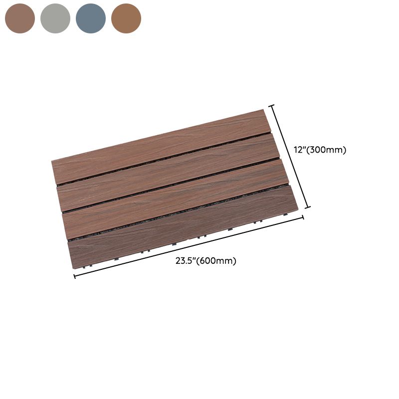 Square Snapping Patio Flooring Tiles Striped Pattern Flooring Tiles Clearhalo 'Home Improvement' 'home_improvement' 'home_improvement_outdoor_deck_tiles_planks' 'Outdoor Deck Tiles & Planks' 'Outdoor Flooring & Tile' 'Outdoor Remodel' 'outdoor_deck_tiles_planks' 1200x1200_6657d7d5-ccdf-4250-8eb1-15d72e0c811e