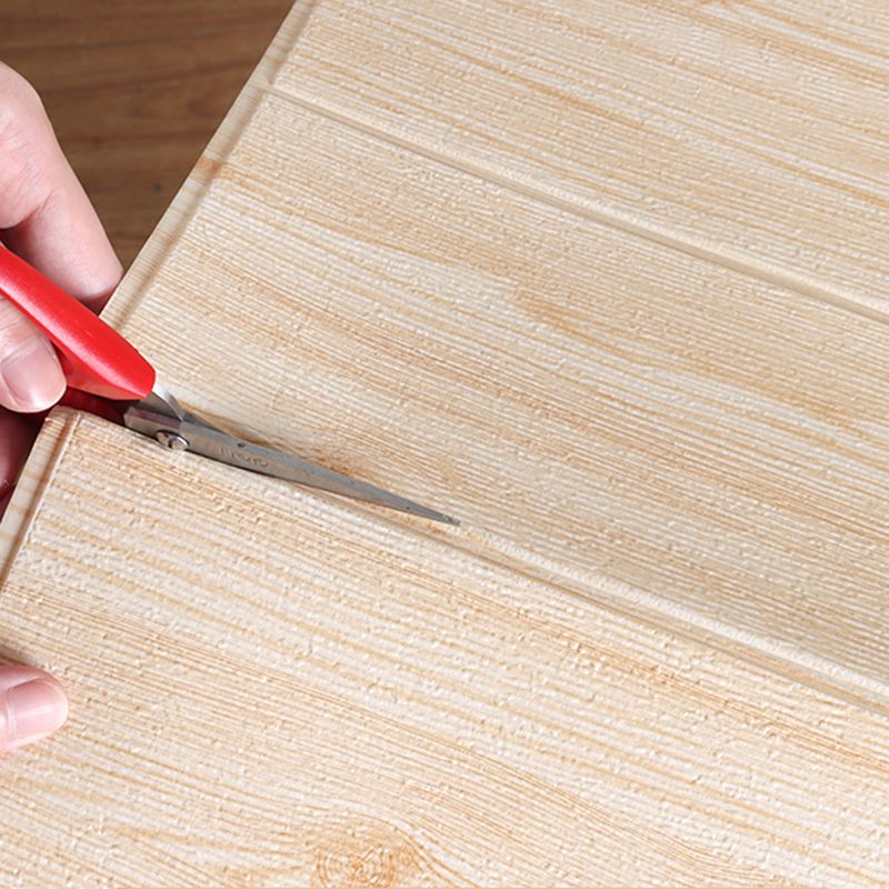 Contemporary Waterproof Wainscoting 1 Piece PVC Shiplap for Indoors Clearhalo 'Flooring 'Home Improvement' 'home_improvement' 'home_improvement_wall_paneling' 'Wall Paneling' 'wall_paneling' 'Walls & Ceilings' Walls and Ceiling' 1200x1200_6666da73-d061-4708-9ed1-33b6d90b8e4b