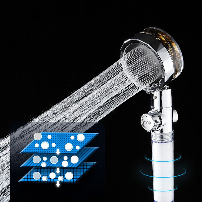 Modern Style Handheld Shower Head Plastic Shower Head with Adjustable Water Flow Clearhalo 'Bathroom Remodel & Bathroom Fixtures' 'Home Improvement' 'home_improvement' 'home_improvement_shower_heads' 'Shower Heads' 'shower_heads' 'Showers & Bathtubs Plumbing' 'Showers & Bathtubs' 1200x1200_66a8ae40-7038-4b8a-a3b3-c2c118453266