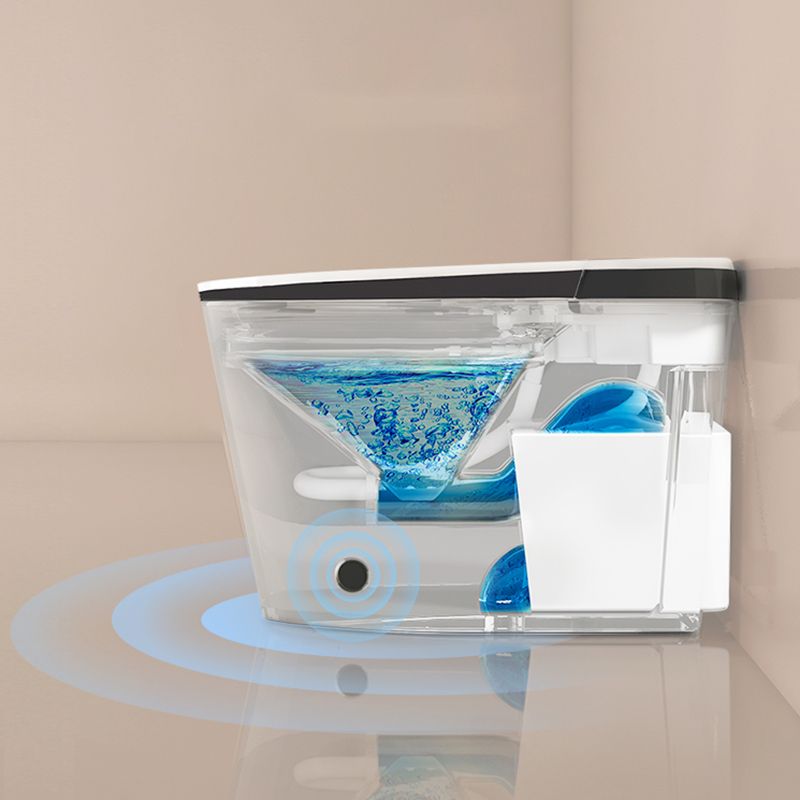 Deodorizing Floor Standing Bidet Foot Sensor Elongated Floor Mount Bidet Clearhalo 'Bathroom Remodel & Bathroom Fixtures' 'Bidets' 'Home Improvement' 'home_improvement' 'home_improvement_bidets' 'Toilets & Bidets' 1200x1200_66fed2b1-b289-409e-a988-c30b33d904a7