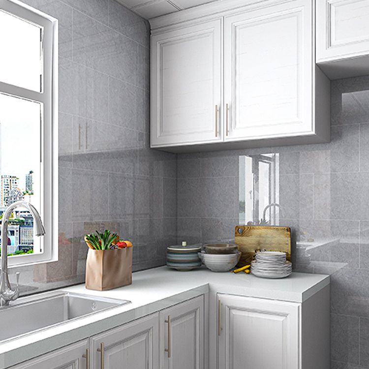 Plastic Peel & Stick Field Tile Waterproof Single Tile Wallpaper Clearhalo 'Flooring 'Home Improvement' 'home_improvement' 'home_improvement_peel_stick_blacksplash' 'Peel & Stick Backsplash Tile' 'peel_stick_blacksplash' 'Walls & Ceilings' Walls and Ceiling' 1200x1200_670be39e-6fa7-41e2-b36e-8f890da52476